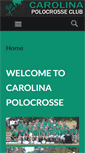 Mobile Screenshot of carolinapolocrosse.com